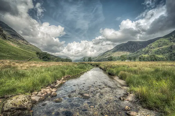 Photo of The stream to Buttermere Lake, Cumbria