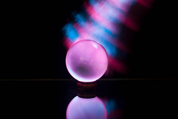 istock pink and blue waves crystal ball 533209609