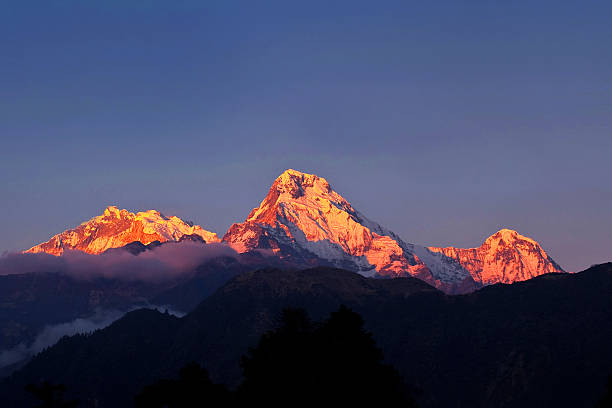 istock Machapuchare and Annapurna range, Nepal 533210585