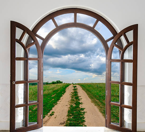 istock arch in the fortress 533211559
