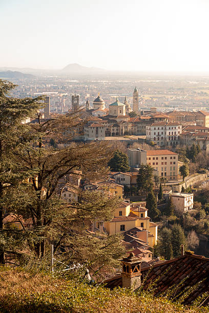 istock Aerial view of Bergamo 533213111