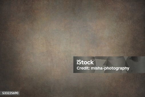 istock Dark brown canvas hand-painted backdrops 533225690