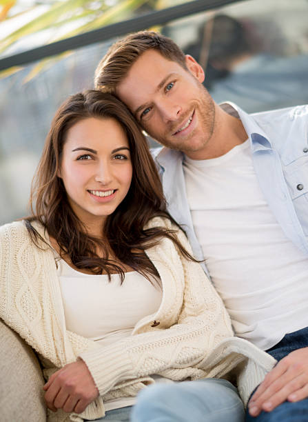 istock Happy couple at home 533227149