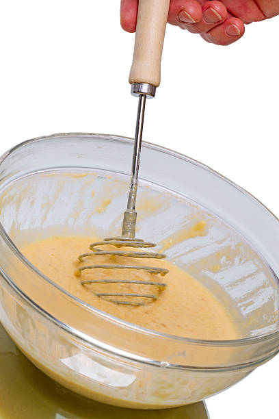 istock Hand whisk batter in the bowl 533228933