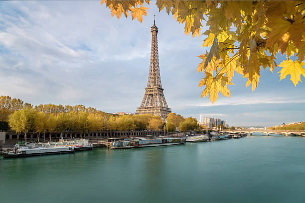 istock The Eiffel tower from  river Seine in Paris, France 533231804