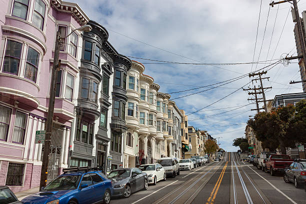 istock View Up A Steep Street in San Francisco 533234380