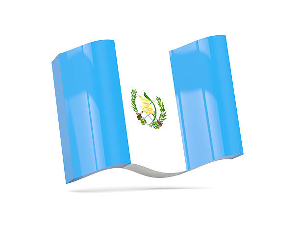 istock Wave icon with flag of guatemala 533234512