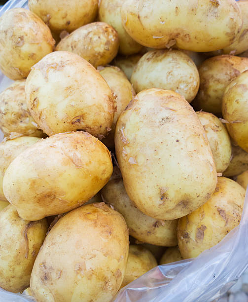 istock Potatoes on the market. 533239370