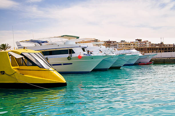 istock Luxury yachts at the bay. 533241230