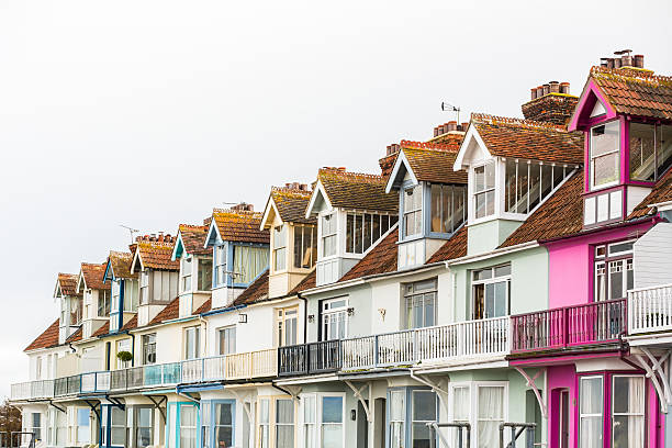 istock Pretty terrace houses in Whitstable 533242743