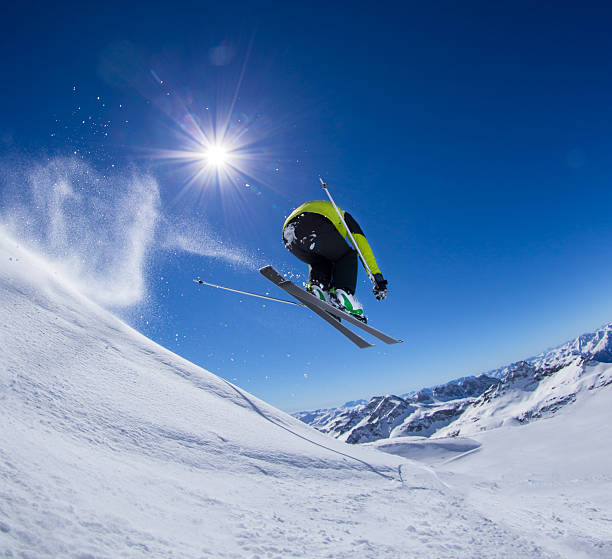 istock Skier in high mountains 533242847