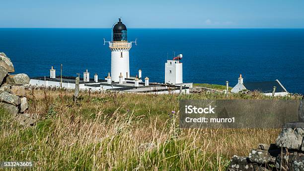 Dunnet Head Thurso Scotland Stock Photo - Download Image Now - 2015, Blue, Building Exterior