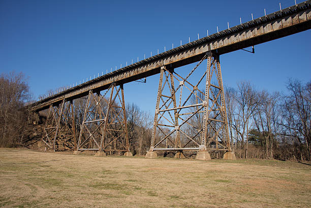 Train Bridge stock photo