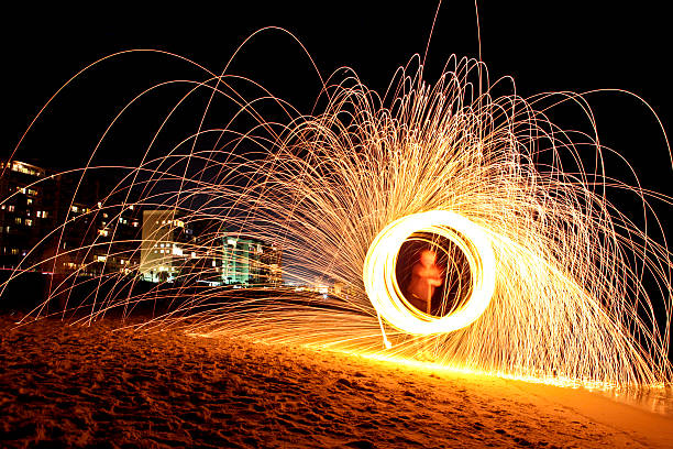 istock Burning Steel Wool In Destin 533245963
