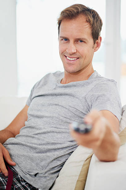 istock Let's see what's on tv 533246847