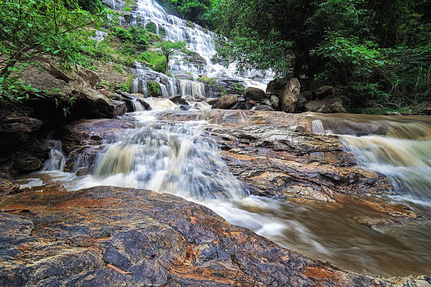 istock Mae Ya waterfall, Chiang mai Thailand 533248293