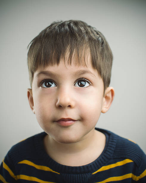 istock Portrait of a 4 years old boy with happy expression 533253756