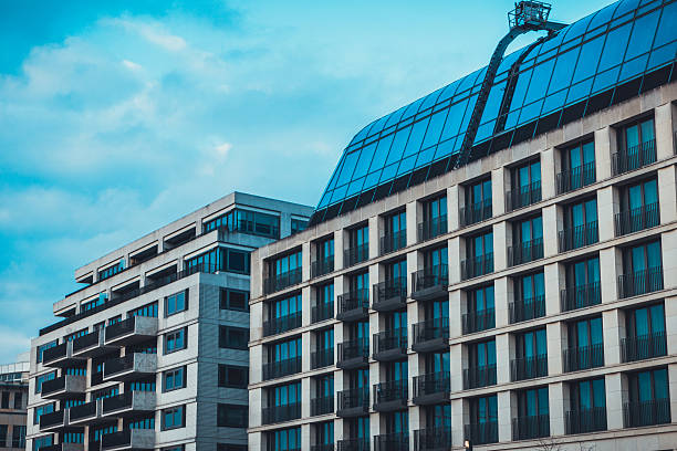 istock Two types of apartment buildings 533253798