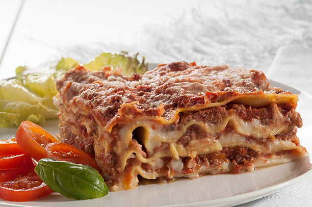 istock Close-up of a traditional lasagna 533255665