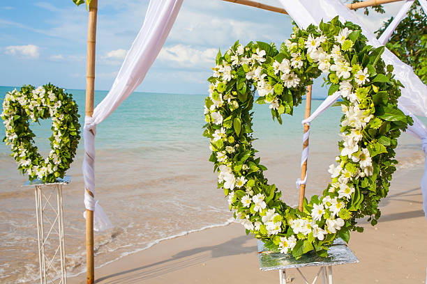 istock Floral arrangement at a wedding ceremony 533257103