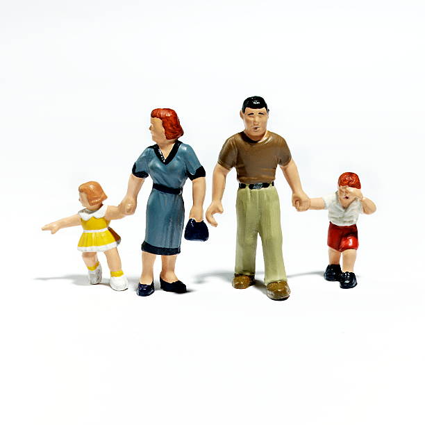 istock Plastic Figurines of a Family 533259773