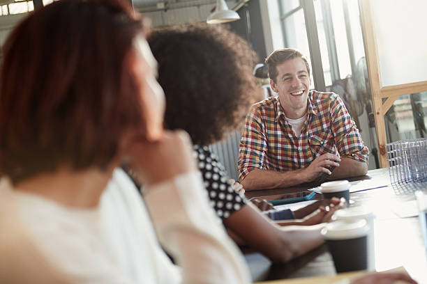 istock Morning meeting at the office 533261451
