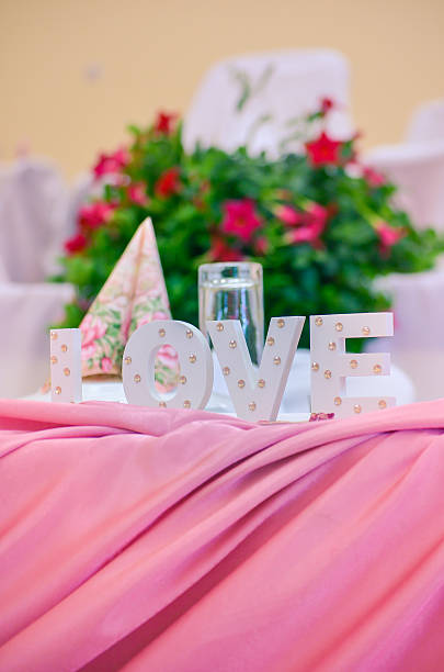istock Wedding decoration Love and bouquet 533271531