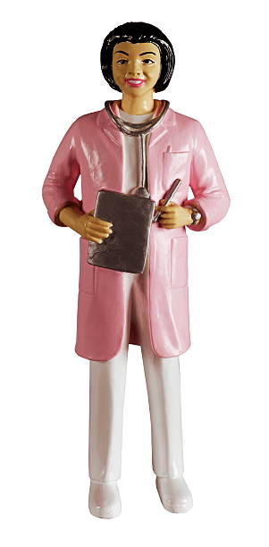 istock Female Doctor in Pink Coat 533273841