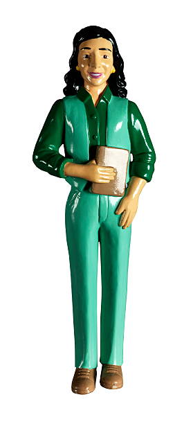 Woman Wearing All Green