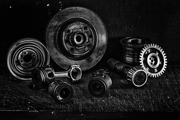 istock Still life of machine parts 533274081