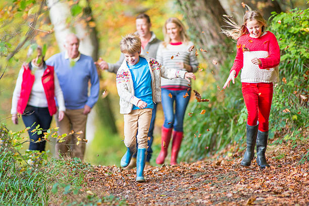 istock Three Generation Family in the Woods 533274243