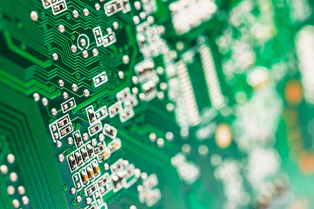 istock Closeup of circuit board 533276535