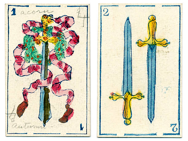 istock Mexican playing cards baraja 1846 one two espadas spades 533277925