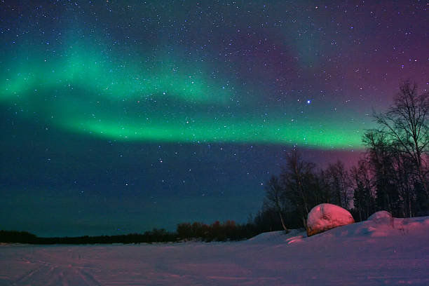 istock Northern lights in the sky 533291225