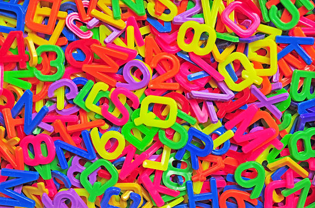istock English alphabet and number background 533292321