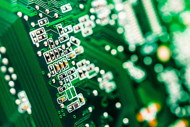 istock Closeup of circuit board 533293173