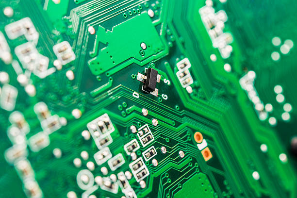 istock Closeup of circuit board 533294419