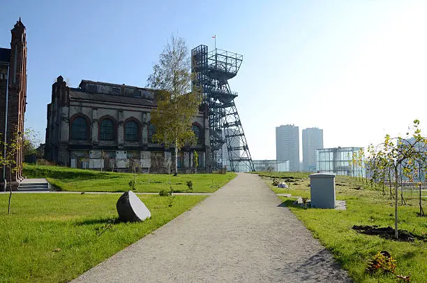 Old mine in Katowice, Poland