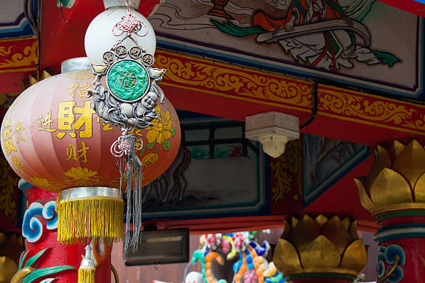 istock Chinese lanterns in chinese new years day. 533295383