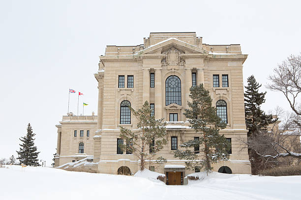 istock Saskatchewan Legislative Building West Entrance in Winter 533295643
