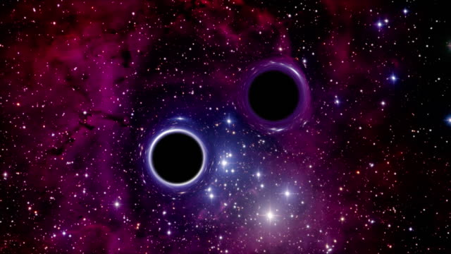 4K: Gravitational waves generated by a binary black hole system