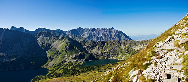 istock Panorama of Polish Tatra mountains 533308823