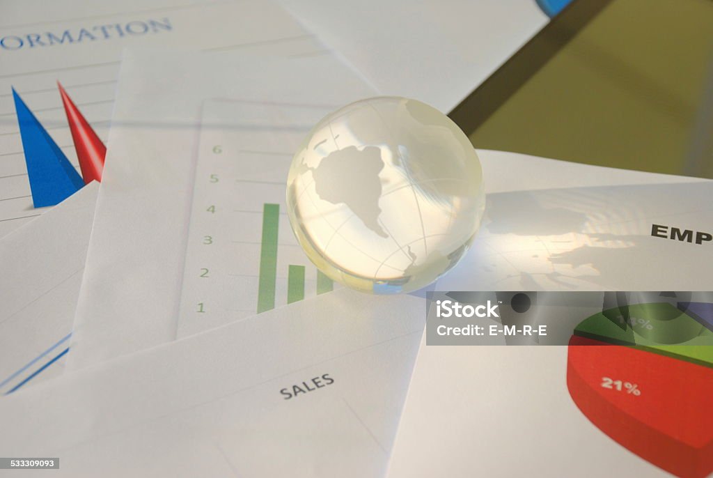 Business graph graph 2015 Stock Photo