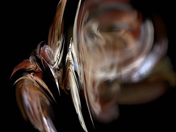 istock Digital Fractal on Black 533309459