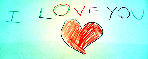 istock I Love You Drawing 533311357