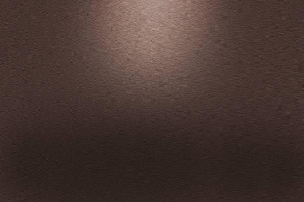 istock Pattern of brown metal background 533314051