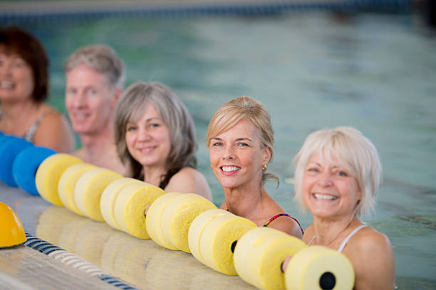 istock Water Aerobics Class at the Gym 533327114