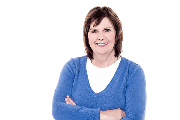 istock Happy senior woman 533327488