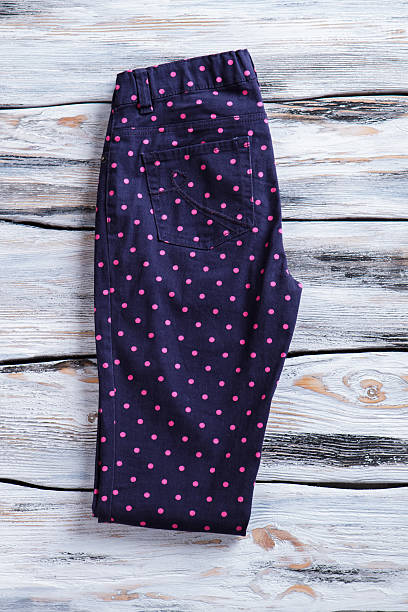 istock Dark navy casual pants. 533328360