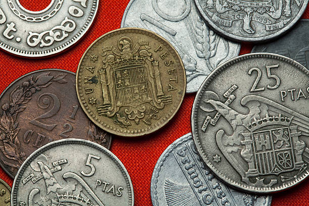 istock Coins of Spain under Franco 533329268